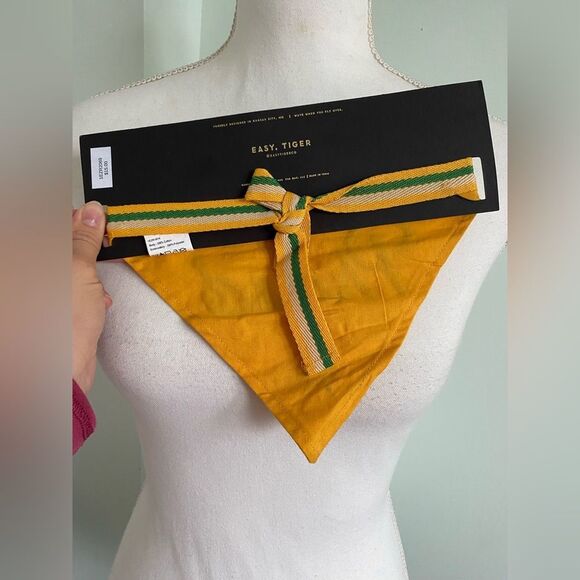 Easy, Tiger - Ain't a Too Proud To Beg Dog/Cat Bandana - Picture 2 of 2